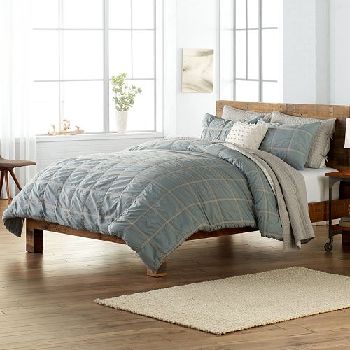 Sonoma Goods For Life Roland Woven Plaid Comforter Set