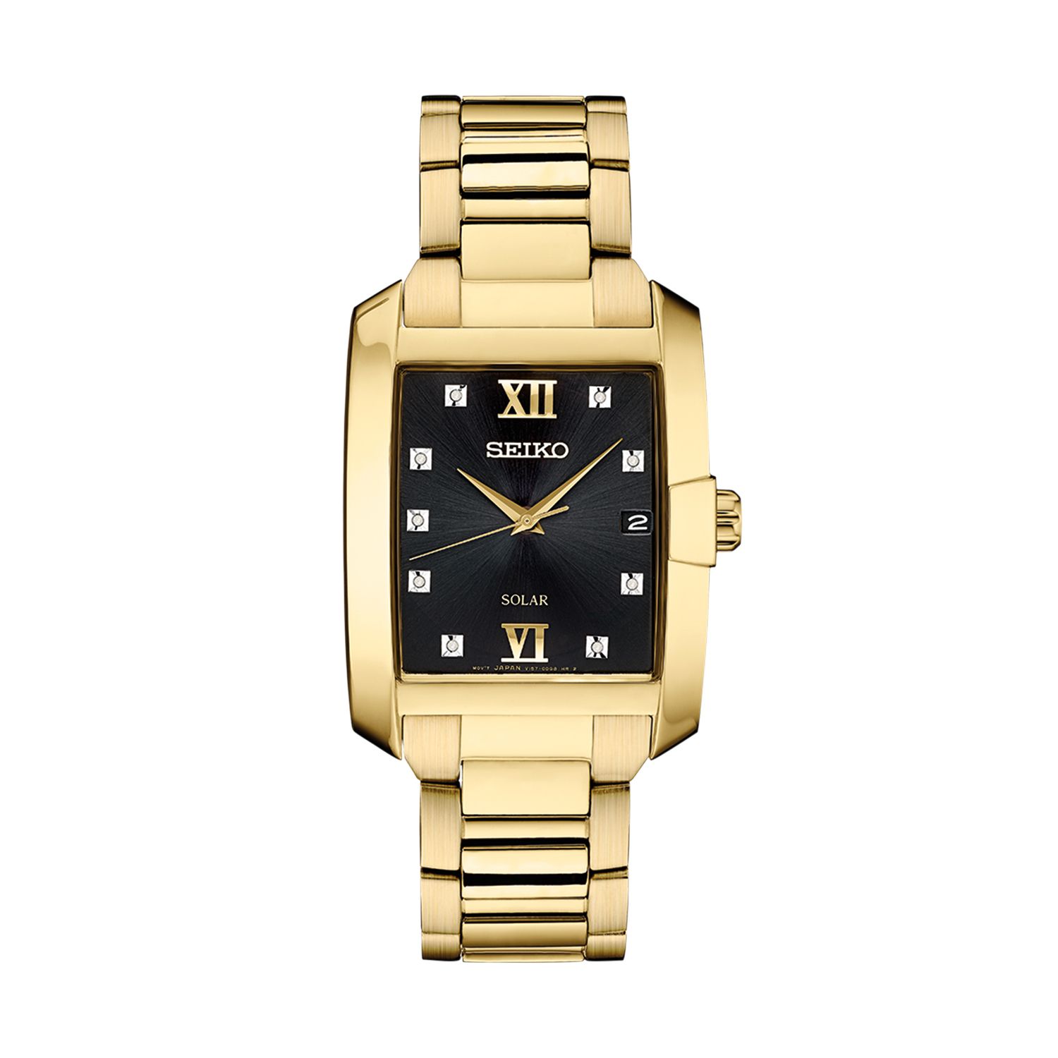 seiko men's watches gold