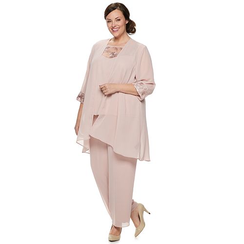 Plus Size Le Bos 3-Piece Pant Suit