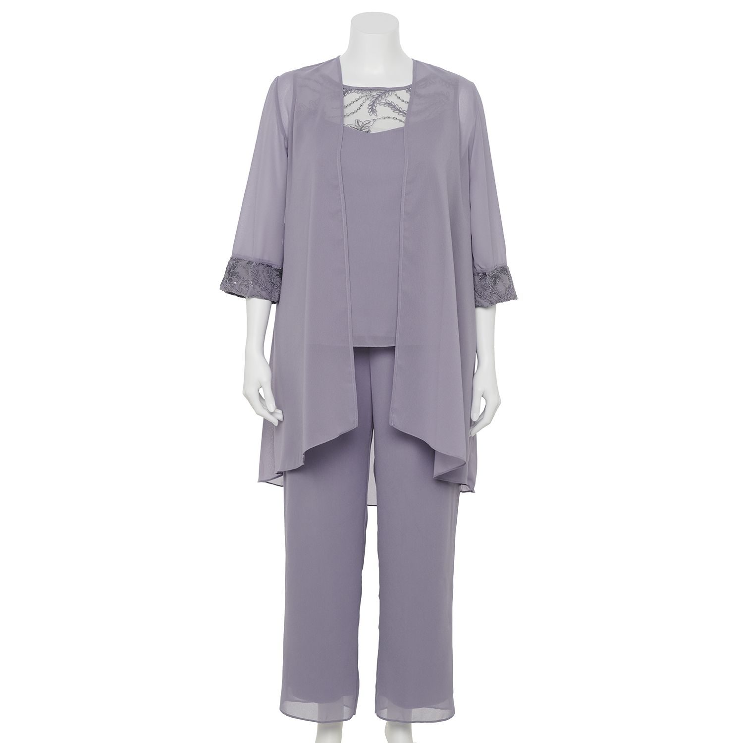kohls plus size pant suits