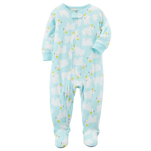 Carters Baby Fleece Pajamas, Fleece Footed Pajamas Baby