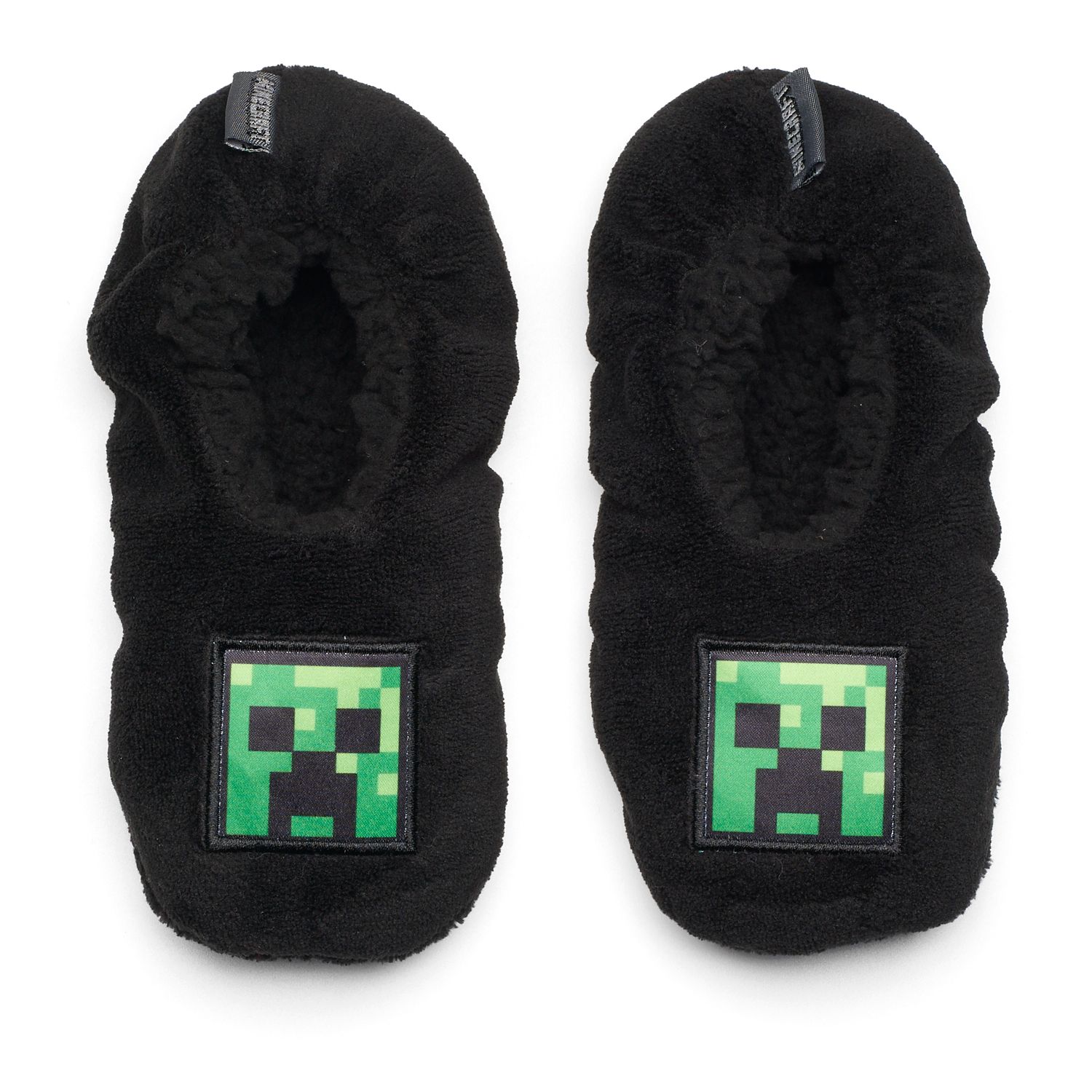 boys slippers minecraft