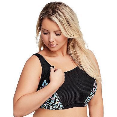 Glamorise Bra: Elite Performance Adjustable Support Underwire High-Impact Sports Bra 9167