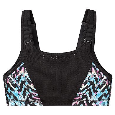 Glamorise Bra: Elite Performance Adjustable Support Underwire High-Impact Sports Bra 9167