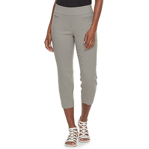 Petite Apt. 9® Brynn Pull-On Straight-Leg Dress Pants