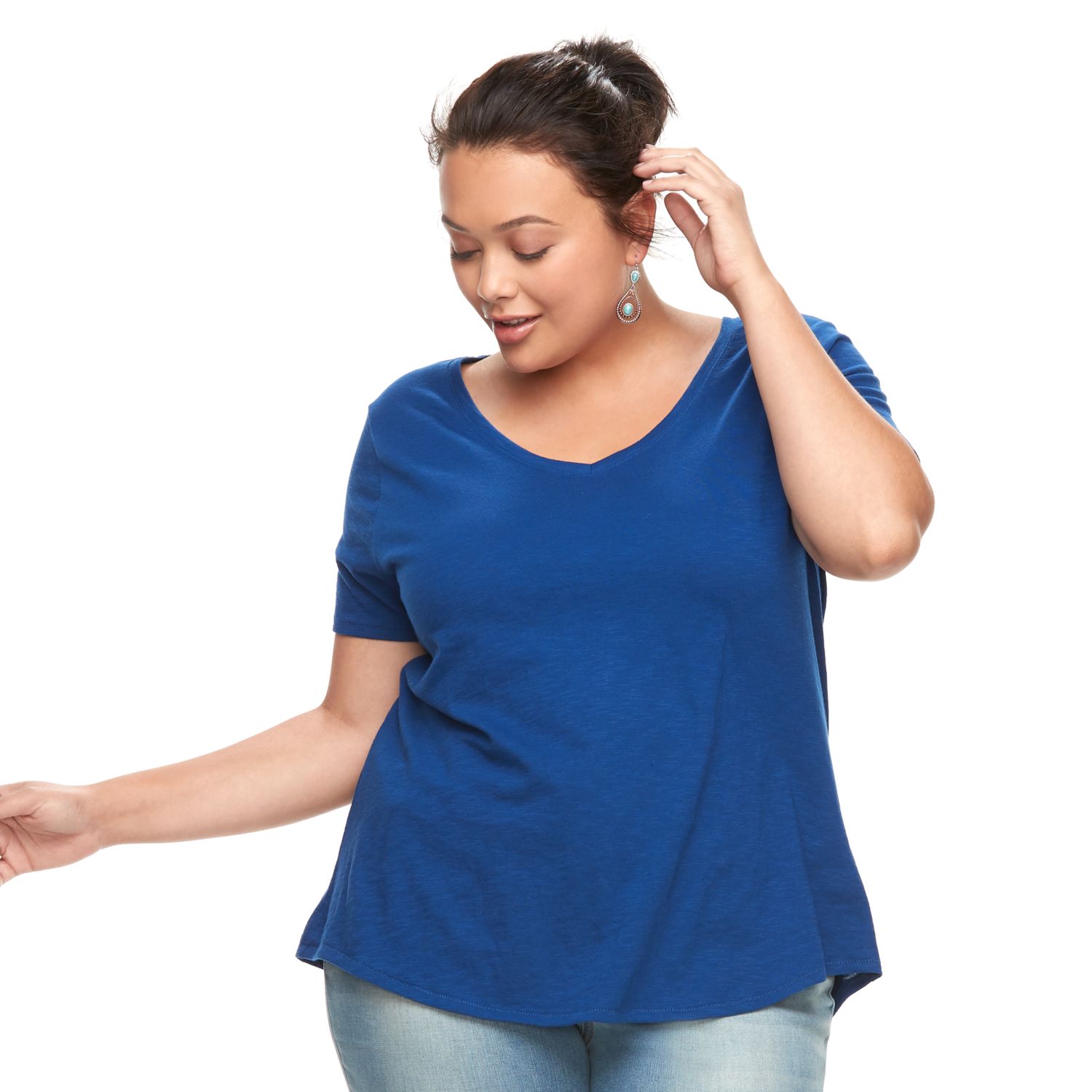 kohls womens plus size tops