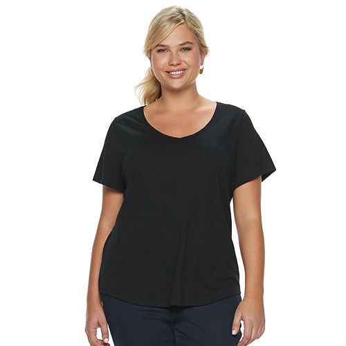 sonoma plus size tees