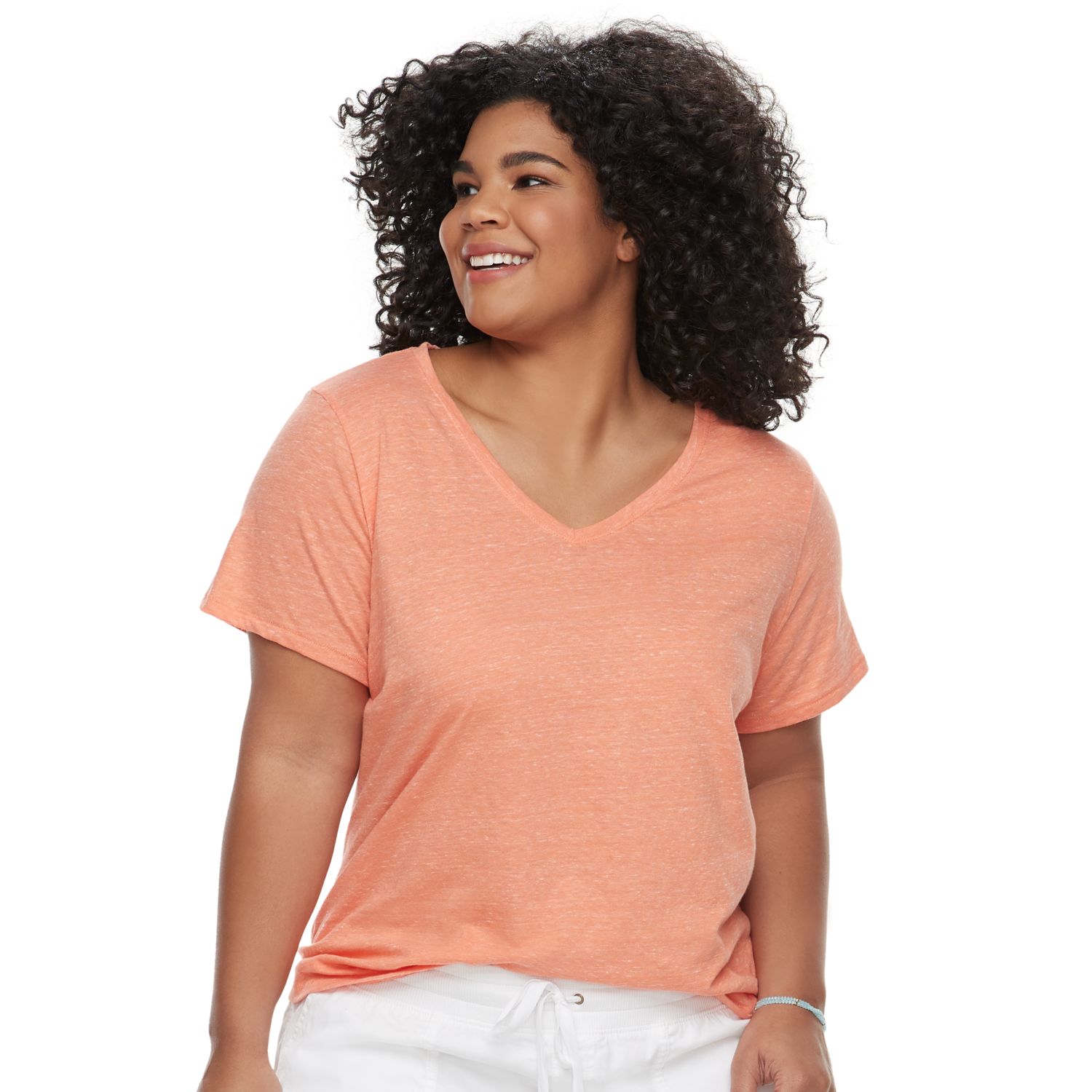 kohls womens shirts and tops plus size