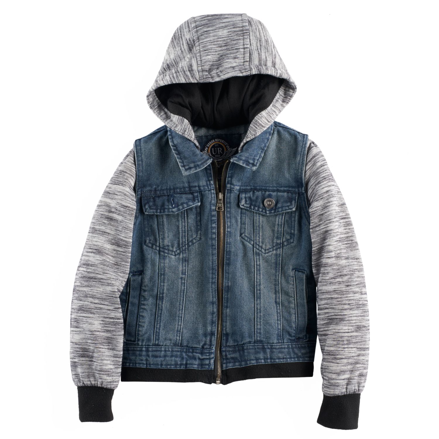 lightweight denim vest