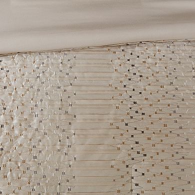 Madison Park Iris Embroidered Comforter Set