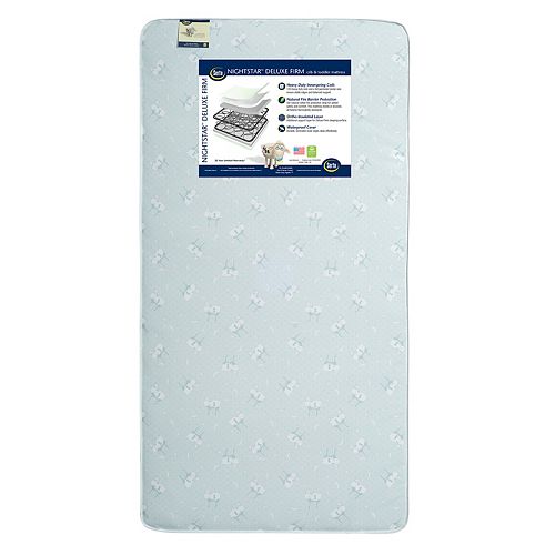 Serta Nightstar Deluxe Firm Crib Toddler Mattress