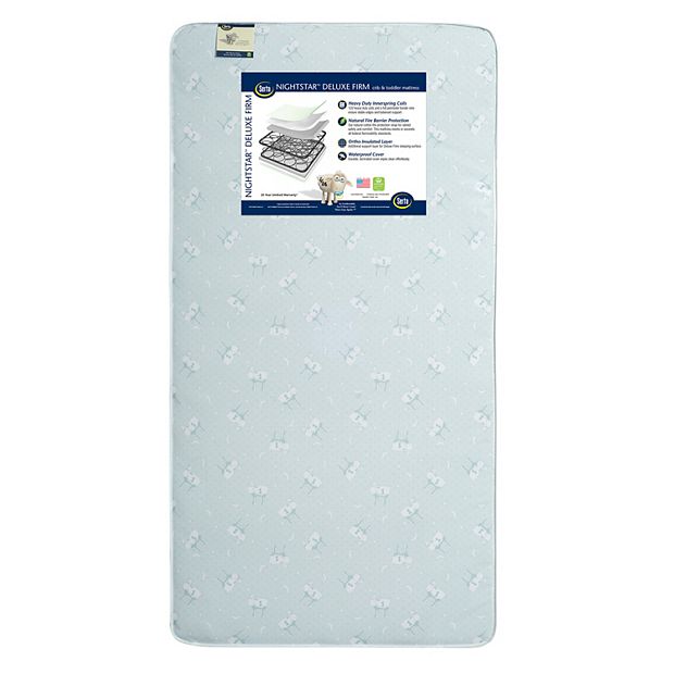 Serta Nightstar Deluxe Firm Crib Toddler Mattress