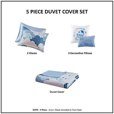 Intelligent Design Bliss Cotton Duvet Cover Set