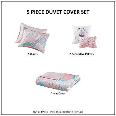 Intelligent Design Bliss Cotton Duvet Cover Set