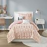 Intelligent Design Khloe Metallic Printed Comforter Set