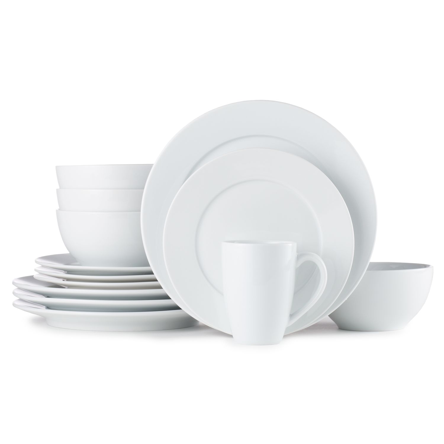 white dish set