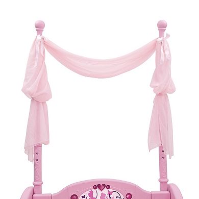 Disney Princess Carriage Toddler-to-Twin Bed & Storage Bench