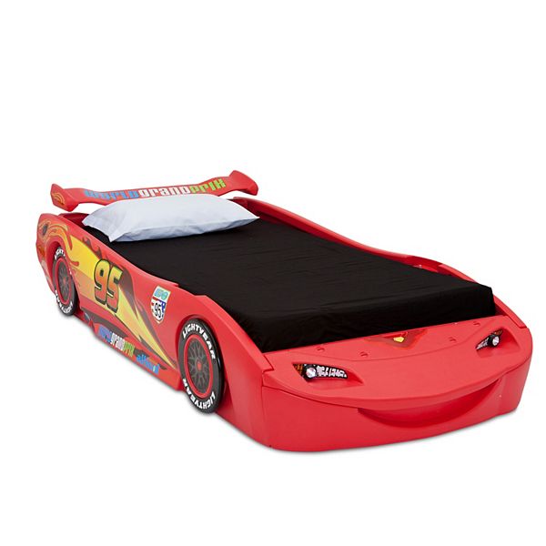 Pixar Lightning Mcqueen Twin Bed With, Lightning Mcqueen Bed Frame Instructions