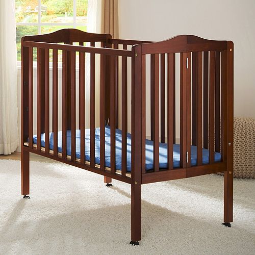 Delta Children Portable Folding Crib With Mattress