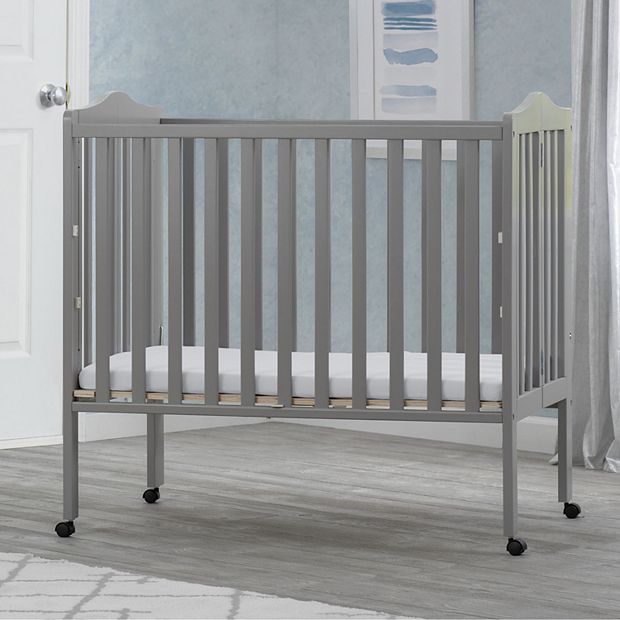 Delta Children Portable Folding Crib With Mattress