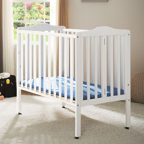 Delta Children Portable Folding Crib With Mattress