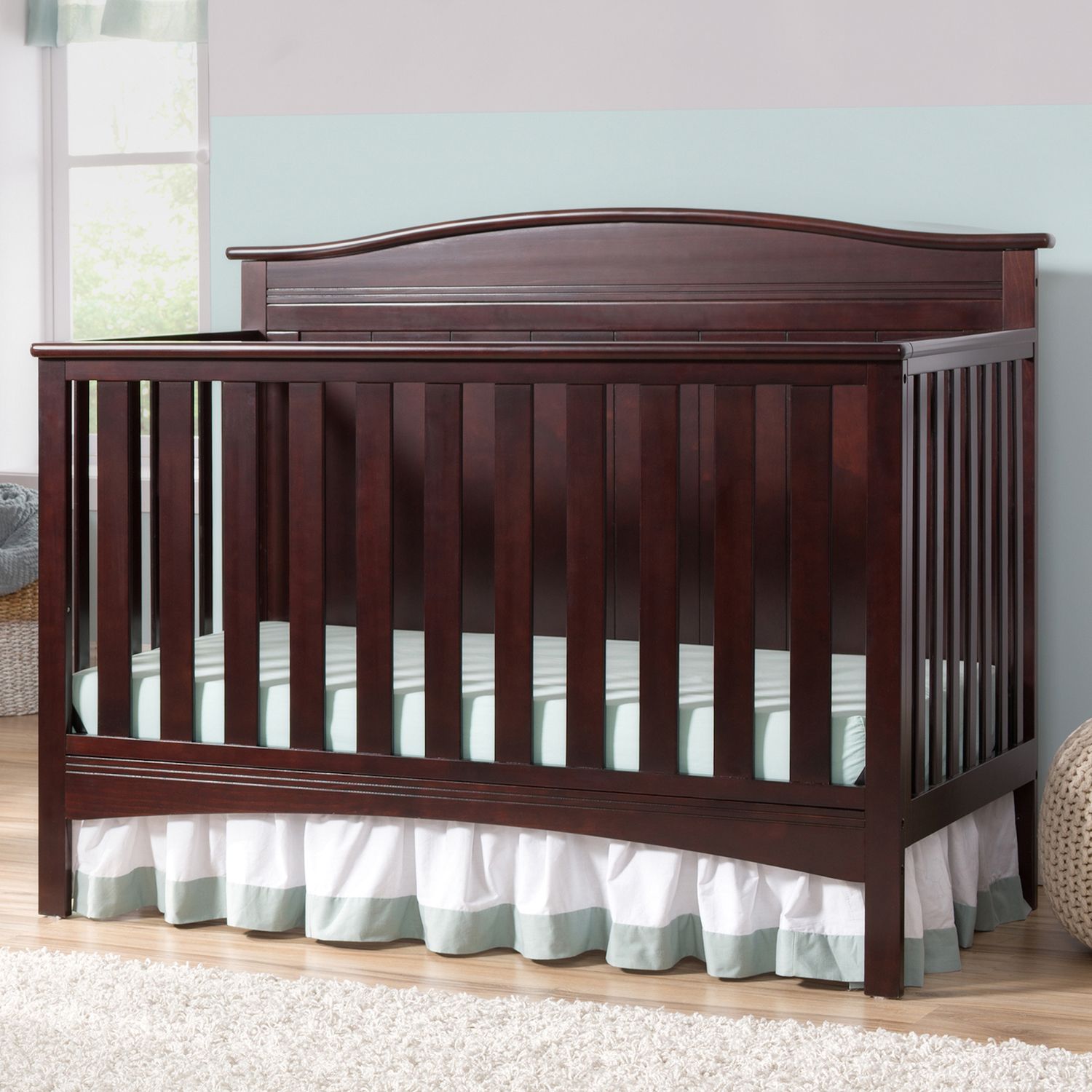 kohls cribs with changing table