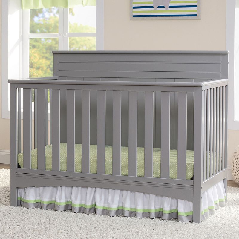 19664066 Delta Children Fancy 4-in-1 Convertible Crib, Grey sku 19664066