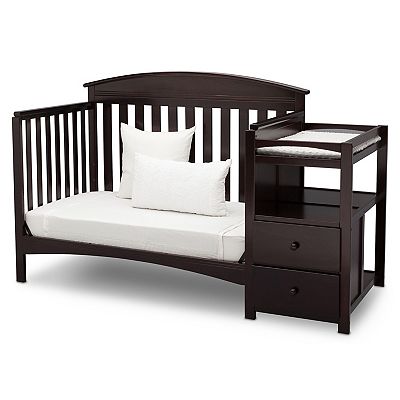 Delta Children Abby Convertible Crib N Changer