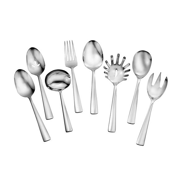 JoyServe portion control serving spoons - (8 piece set) restaurant