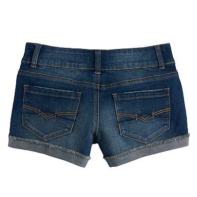 Girls 7-16 & Plus Size Mudd® Denim Shortie Shorts