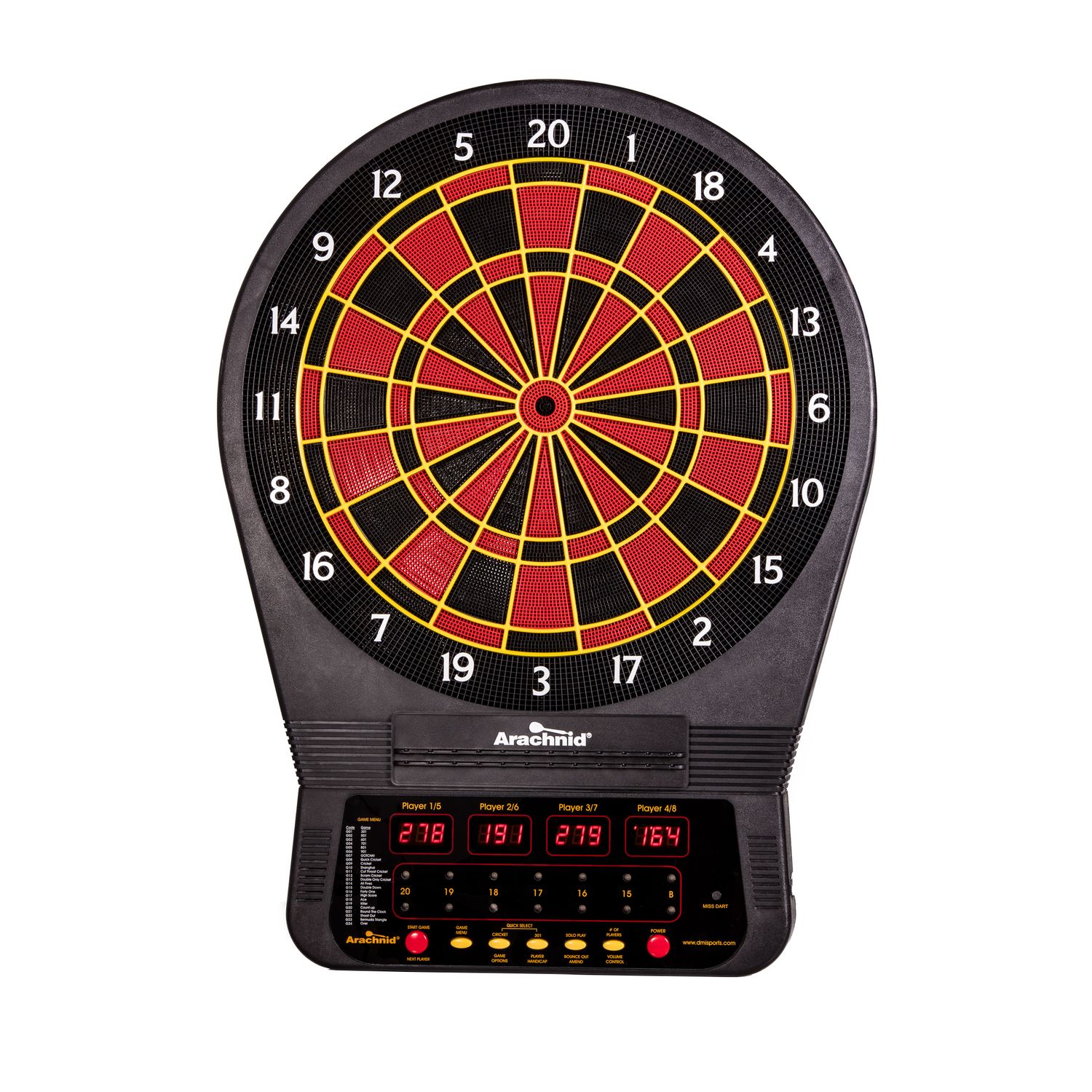 dartboard and darts set