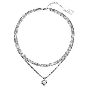 Simply Vera Vera Wang Simulated Pearl Halo Multi Strand Necklace