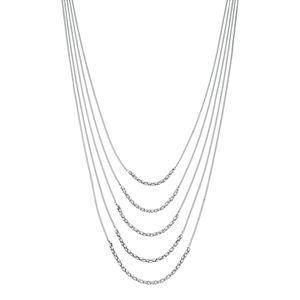 Simply Vera Vera Wang Long Layered Popcorn Necklace