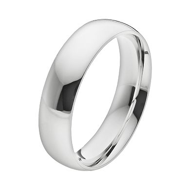 AXL Stainless Steel Men's Wedding Band