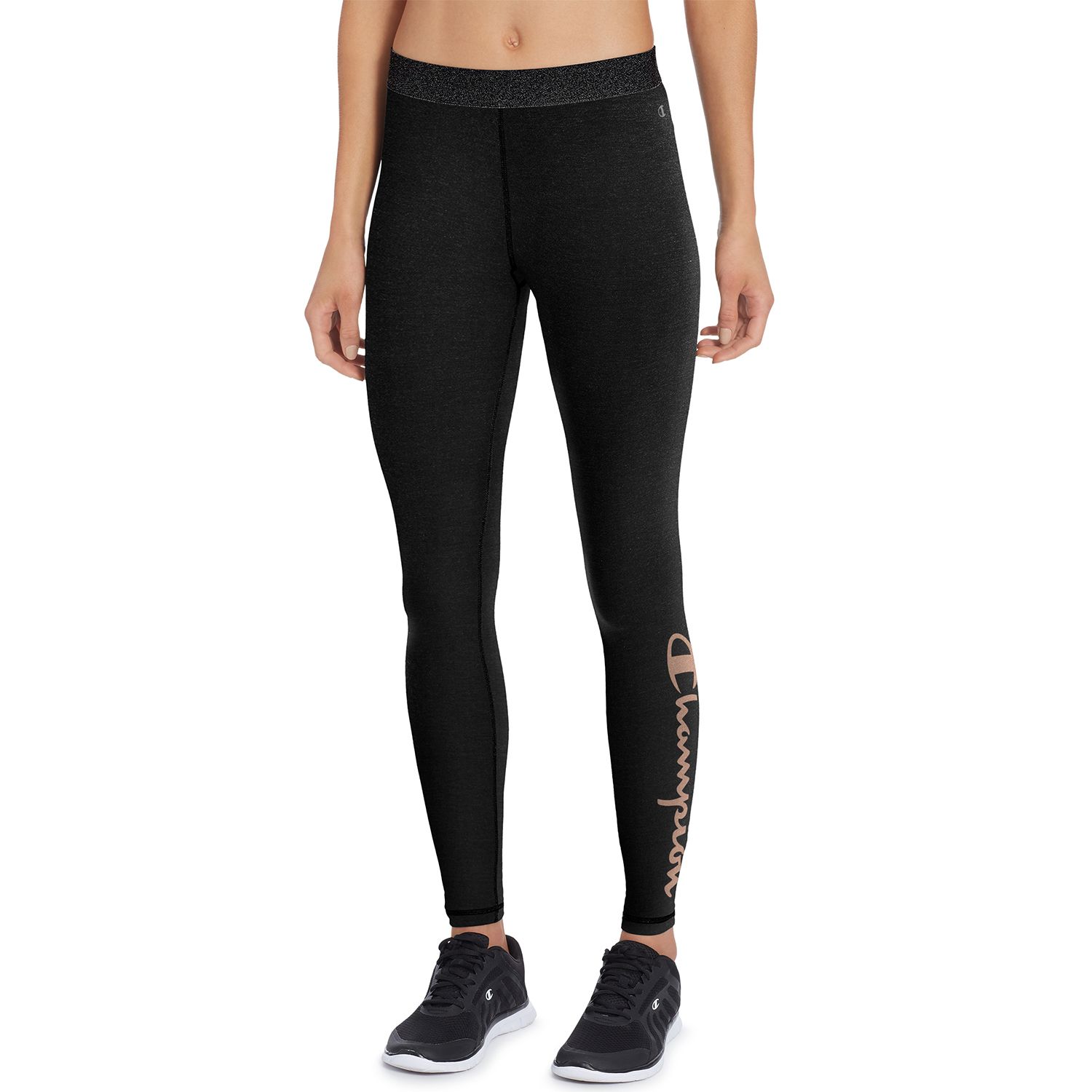 champion logo leggings womens