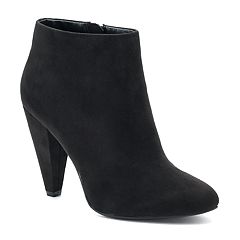 kohls black womens boots