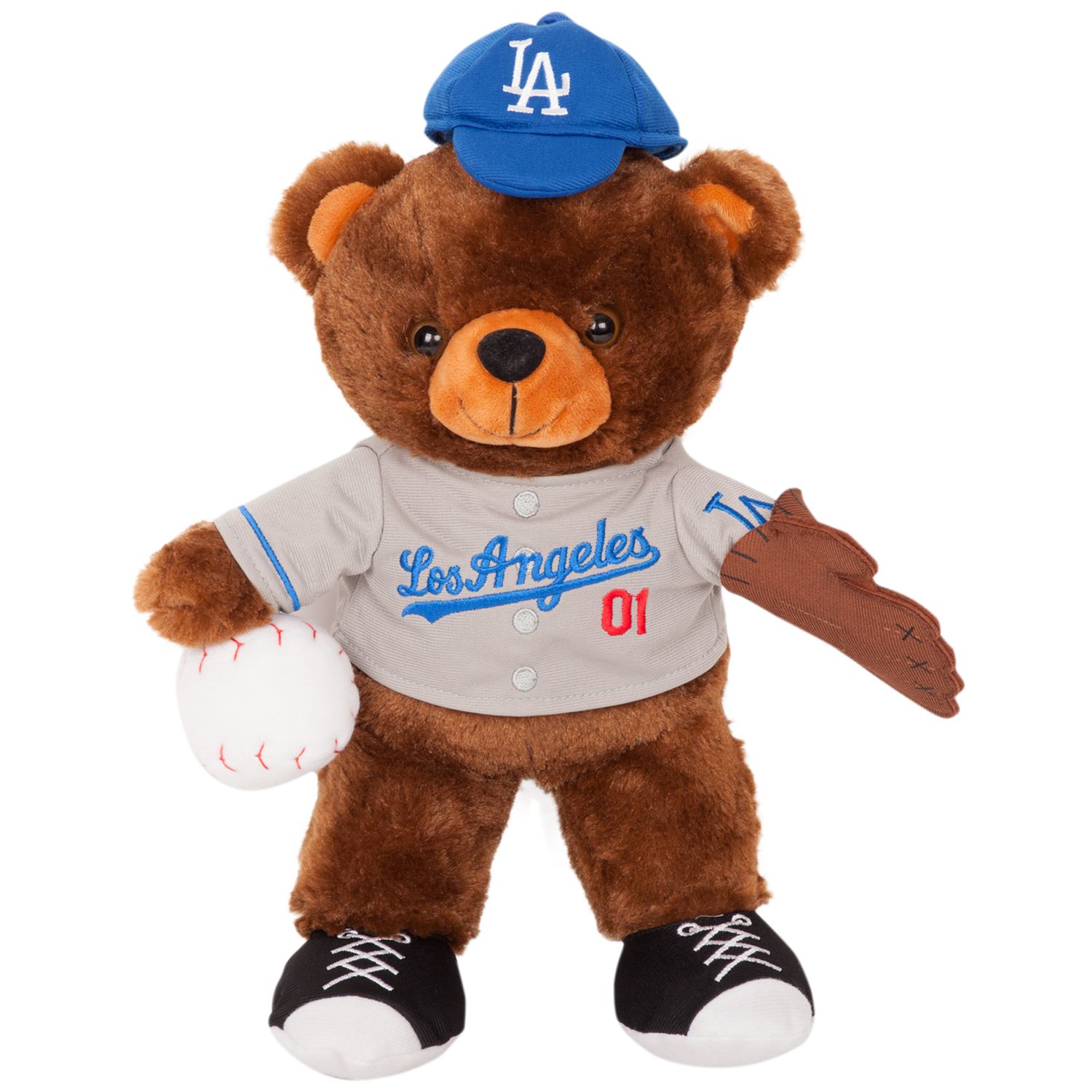 dodgers teddy bear