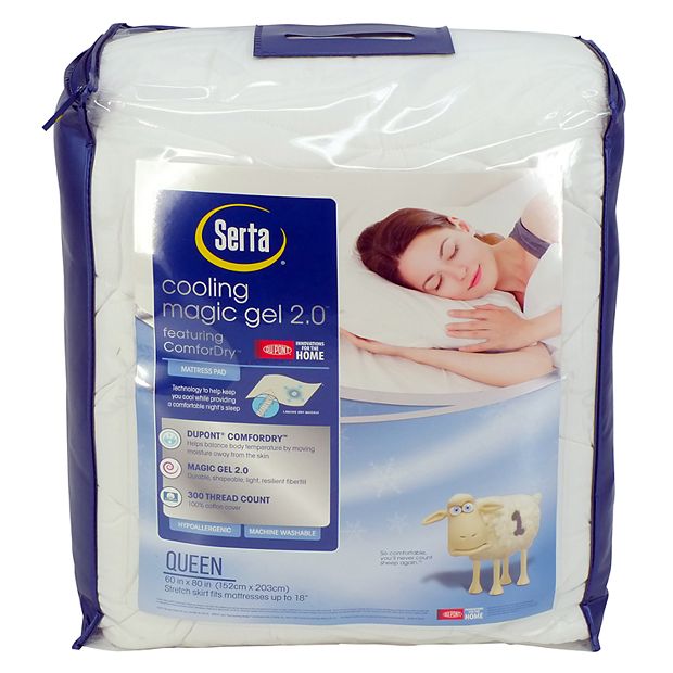 Serta cooling mattress on sale pad