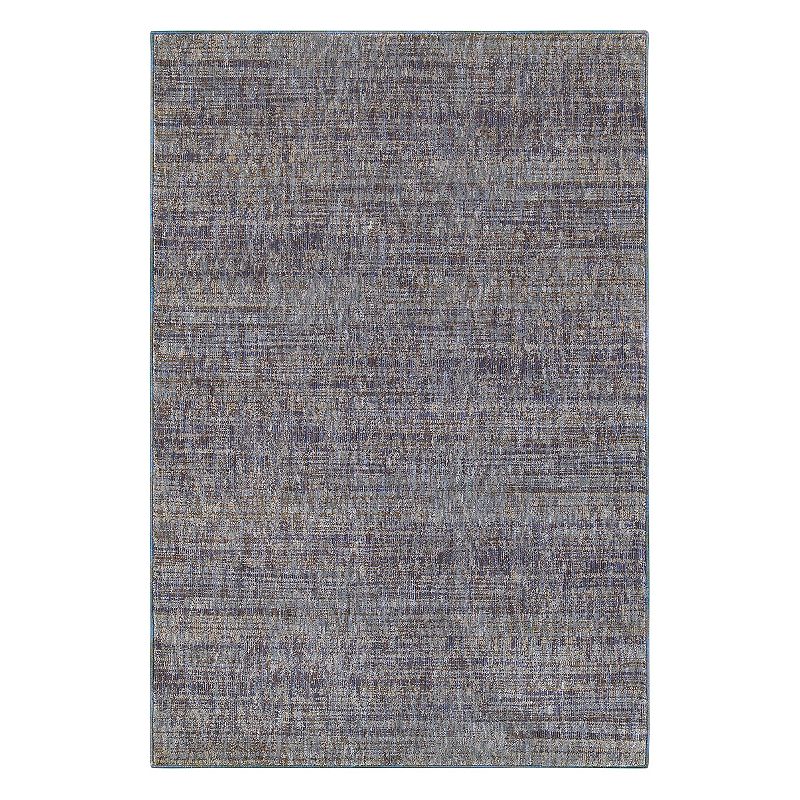 StyleHaven Asante Solid Rug, Purple, 8X11 Ft at RugsBySize.com