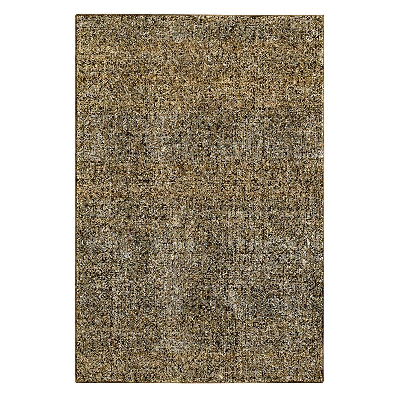 StyleHaven Asante Geometric Rug, Green, 2X3 Ft