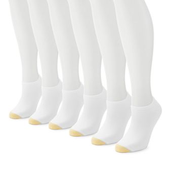 Women's GOLDTOE® 6-Pack Ultrasoft Liner Socks