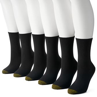 Women's GOLDTOE ® 6-pack Ultra Soft Crew Socks