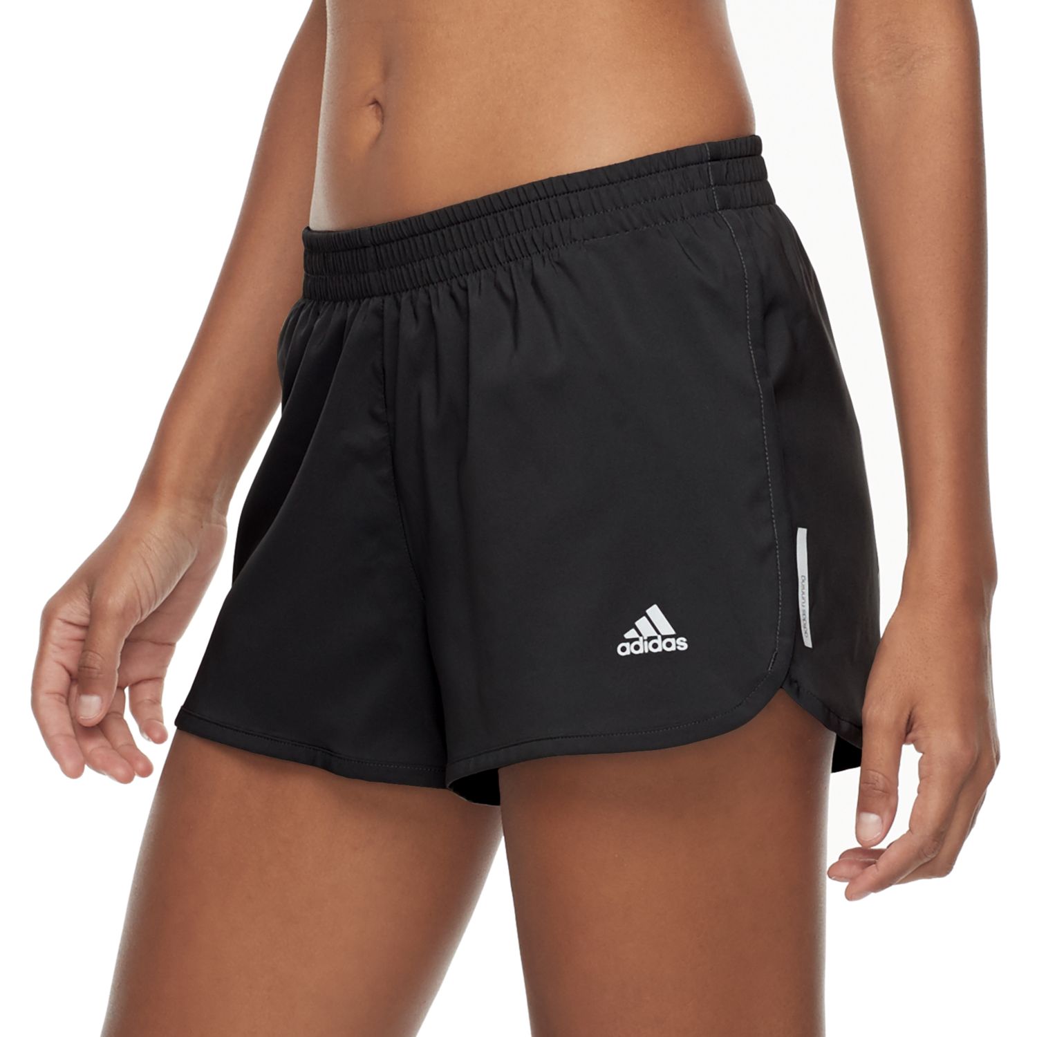adidas black womens shorts