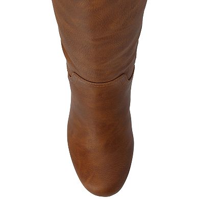 Journee Langly Women's Wedge Knee High Boots