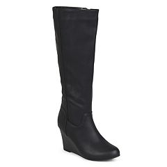 Black Wedge Booties Kohl s