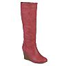 Journee Collection Langly Women's Wedge Knee High Boots