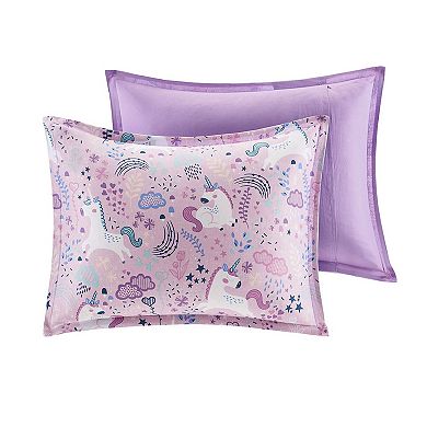 Intelligent Design Ella Unicorn Comforter Set