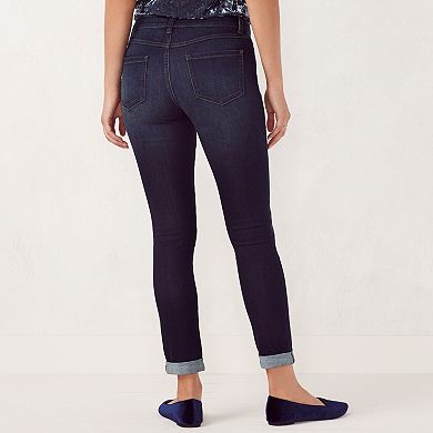 Women's LC Lauren Conrad Love, Lauren Cuffed Ankle Skinny Jeans