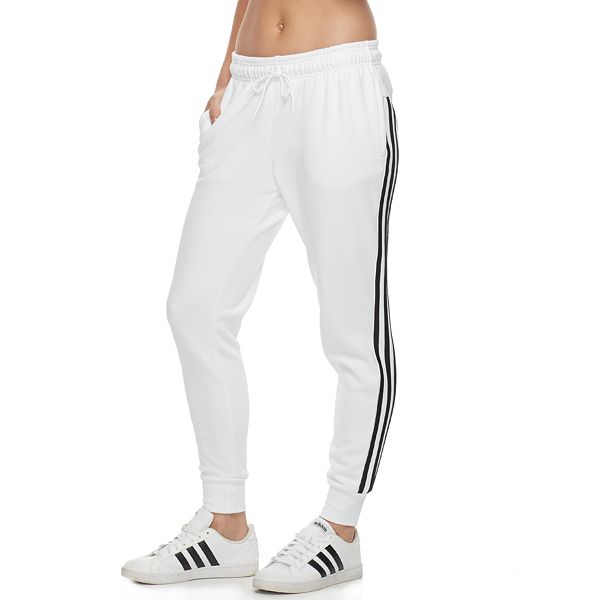 entre Descuidado Virgen Women's adidas Fleece Striped Jogger Pants