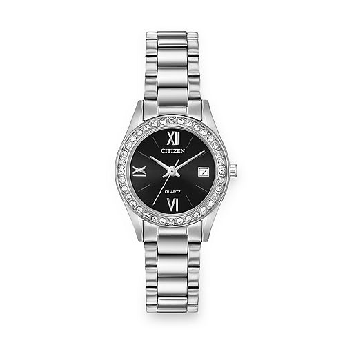 Citizen Women's Crystal Stainless Steel Watch - EU2680-52F